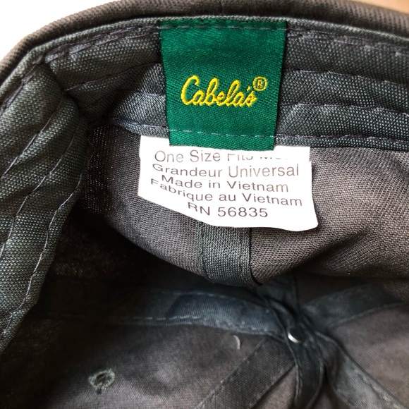 Cabela’s Club Grey Logo Baseball Cap Hat - Picture 10 of 10